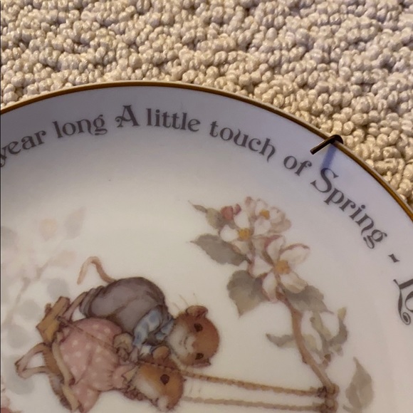 Vintage Lasting Memories Decorative Plate Mice - Picture 12 of 12